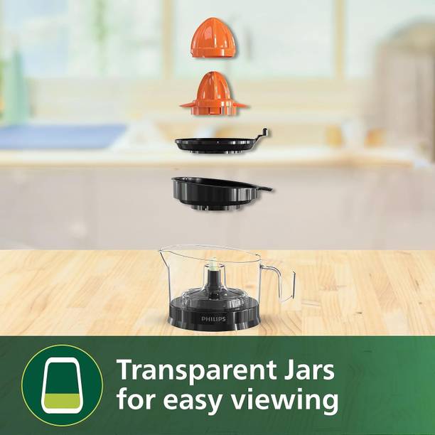 PHILIPS HR2777/00 Citrus Press, with 2 Sized Cones for difPHILIPS HR2777/00 Citrus Press, with 2 Sized Cones for different size fruit Juicer 25 W Juicer  (HR277700 | 1 Jar | Black)ferent size frACuit Juicer 25 W Juicer  (HR277700 | 1 Jar | Black)
