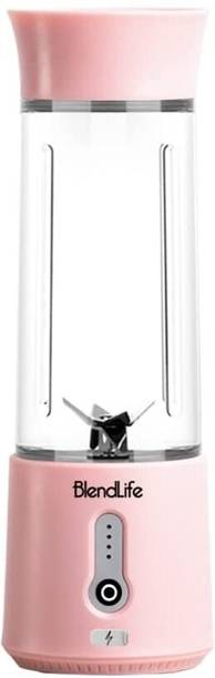 BlendLife Portable Blender For Juices, Shakes,230watt & 4000mah Battery, 500ml Inbuilt Jar 240 W Juicer Mixer Grinder