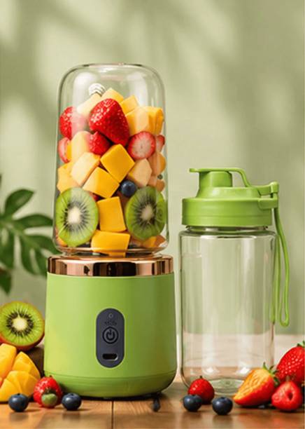 Ajay 6 Blade Portable Smoothie Maker | Fruit Juice & Shake Blender 40 W Juicer