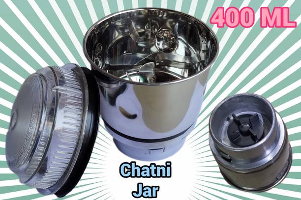 MAHARAJA Whiteline Models Easyblend ! Duramaxx 800W ! Neo DLX ! Unigrind Pro Chutney Jar Mixer Juicer Jar (400 ml)
