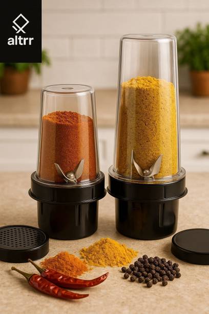 ALTRR Set of 2 Bullet Nutri Jars (651 ML & 378 ML) – For Healthy Smoothies & Sambar Mixer Juicer Jar