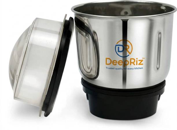 DeepRiz Heavy Quality Stainless Steel 400ml Chutney Jar Suitable For All Mixer Grinder R Mixer Juicer Jar
