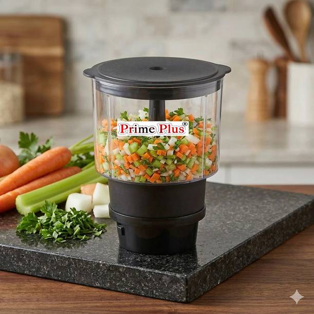 PRIME PLUS 700ml Food Chopper Attachment jar for mixer grinder Mixer Juicer Jar