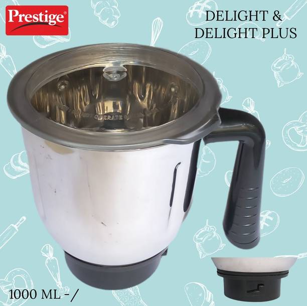 Prestige Medium Jar For Delight / Delight Plus Mixer Grinder [ Stainless Steel ] Mixer Juicer Jar