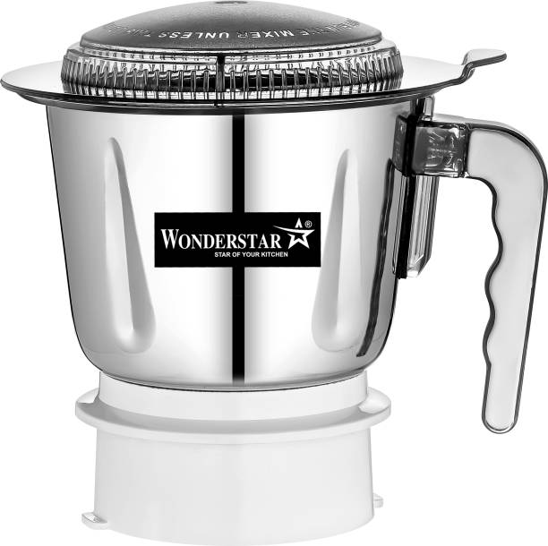 Wonder Star SUJATA GRINDER JAR STEEL 1000ML Mixer Juicer Jar
