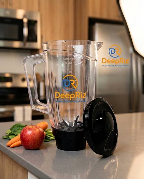 DeepRiz Premium Heavy Quality 1.5Ltr Mixer Juicer Jar Attachment Mixer Juicer Jar