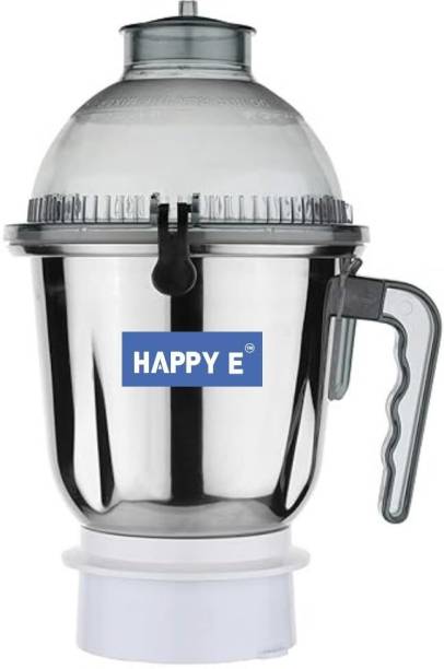 HAPPY-E Sujata Dome Steel Grinder Jar Mixer Juicer Jar