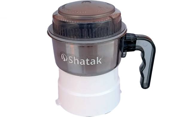 SHATAK STAINLESS STEEL CHUTNEY/GRINDER 0.4 L JAR WITH LID(ALSO COMPATIBLE FOR SUJATA) Mixer Juicer Jar