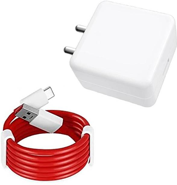 VOLTDIC Wall Charger Accessory Combo for OnePlus Nord, OnePlus 5, OnePlus 7T, 30W 5V/4A, (Upto 65W Supported)