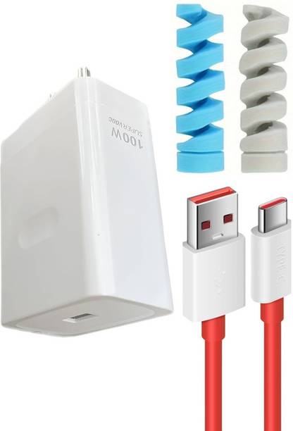 ShopTop Wall Charger Accessory Combo for 100W One-Plus 7, One-Plus 7 Pro, One-Plus 7 Pro 5G, One-Plus 7T