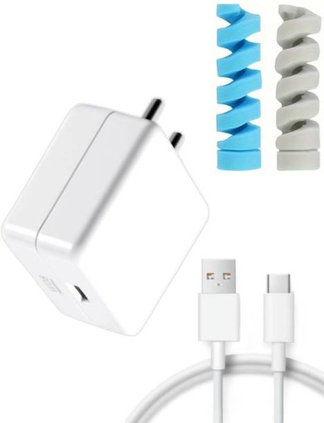 ShopReals Wall Charger Accessory Combo for 80W HTC U Play Quick Dash Flash Super Vooc