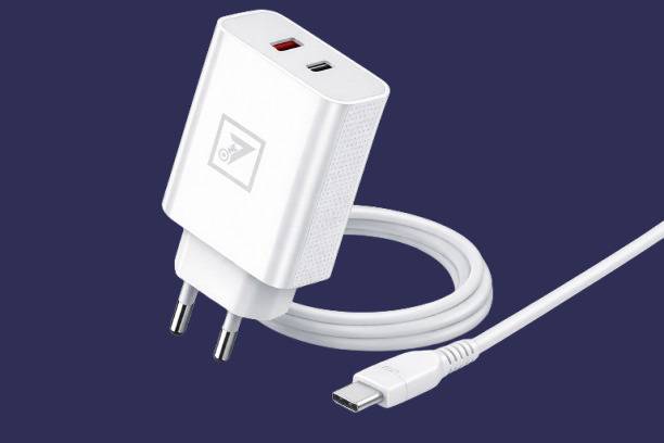 ONE 7 Wall Charger Accessory Combo for Samsung / Huawei / Realme / Oppo / Xiaomi / One Plus, And All USB Type-C Devices
