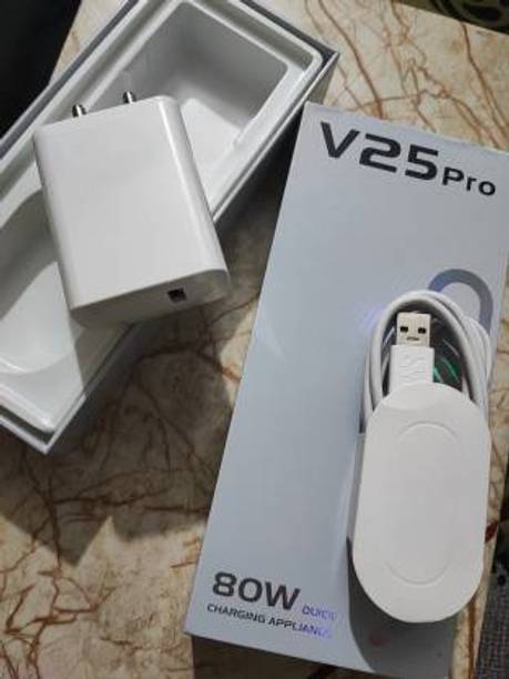 ZPT 80 W 6 A Wall Charger for Mobile with Detachable Cable