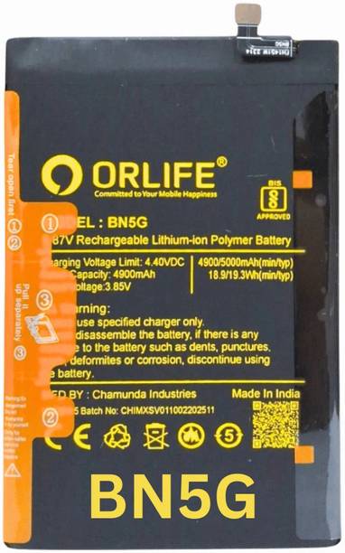 orlife Mobile Battery For  Xiaomi Redmi 10C, 10A ,| BN5G (1 Year Replacement Warranty)