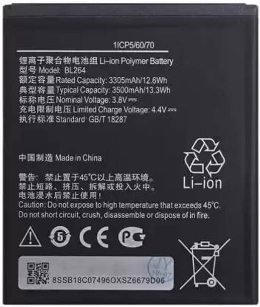 The B Store Mobile Battery For  Lenovo Vibe C2 / Lenovo Vibe C2 Power k10a40 (BL264)