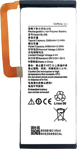 AYNEXS ORIGINAL Mobile Battery For  BL-268 Compatible With Lenovo ZUK Z2, Z2 Plus (Models Z2131, Z2132) (With 1 Month Warranty)