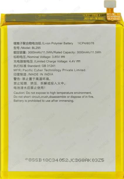 GSMArena Mobile Battery For  Lenovo BL295 Lenovo K9 (L38043), Lenovo K5s (L38031)