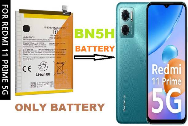 BKN Mobile Battery For  REDMI REDMI 11 PRIME 5G MOBILE BATTERY (BN5H) 5000 MAH