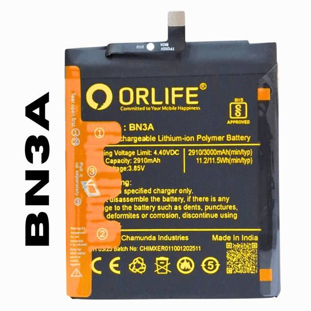 orlife Mobile Battery For  Redmi Go | BN3A ( 1 Year Replacement Warranty )