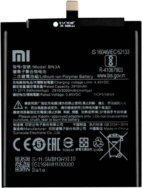 Facelift Mobile Battery For  Xiaomi Redmi Go M1903C3GG, M1903C3GH, M1903C3GI With 6 Months Warranty