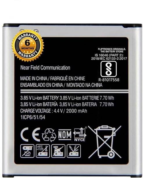QCWITRO Mobile Battery For  Original EB-BG360BBE Battery for Samsung Galaxy J2 (2015) / G360 / G361 / G360\ Battery with 6 Month Warranty**