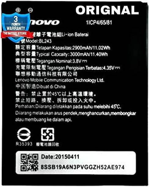 THE BATTERY STORE Mobile Battery For  Lenovo K3 Note