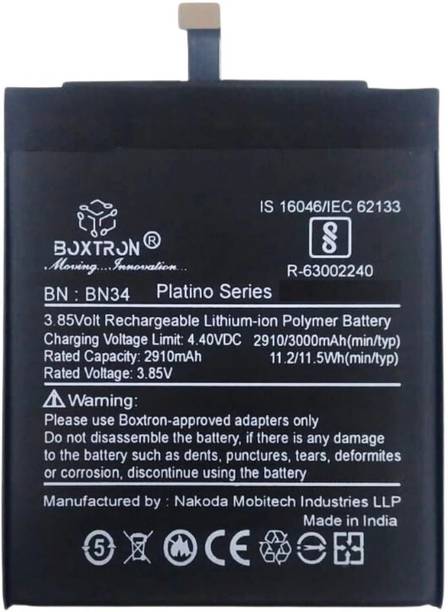 Boxtron Mobile Battery For  Original Xiaomi Mi Redmi Xiaomi Redmi 5A BN34