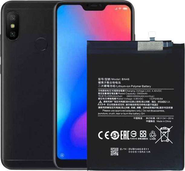 Facelift Mobile Battery For  BN-46-(4000mAh) Compatible For Xiaomi Redmi Note 6/7/8/Redmi 7