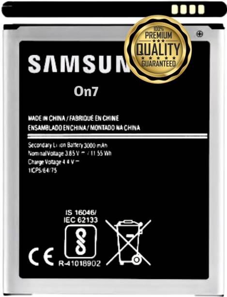 VEHUB Mobile Battery For  Compatible Samsung Galaxy On7/3000mAh(Premium Quality)
