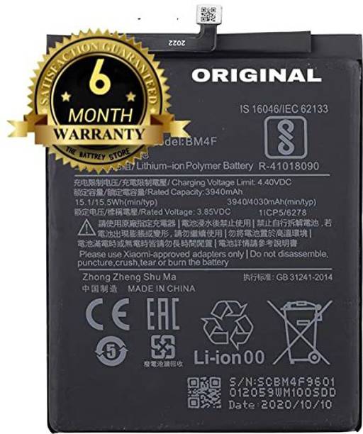 THE BATTERY STORE Mobile Battery For  Xiaomi Mi A3 Battery .Orginal Battery BM4F for Xiaomi Mi A3 Battery