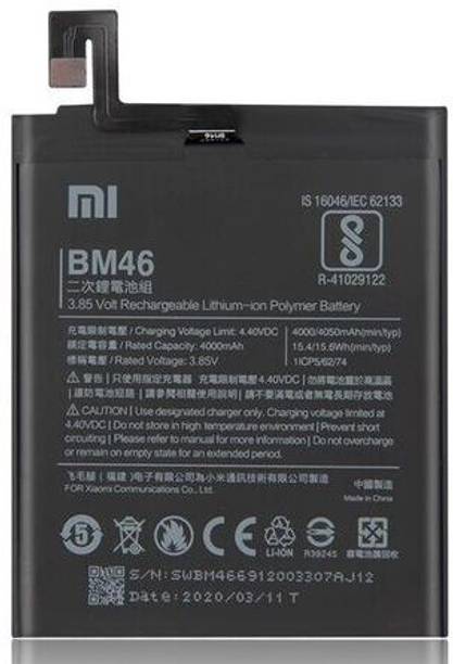 ROSKET Mobile Battery For  Xiaomi Redmi Note 3 (BM46) 4050mAh
