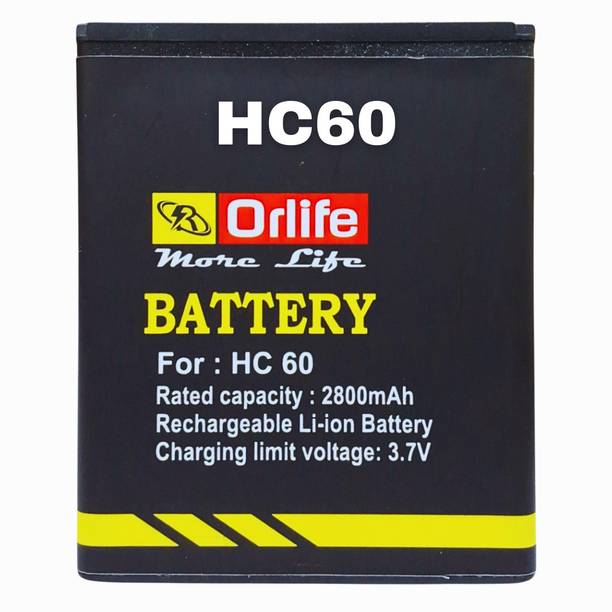 orlife Mobile Battery For  Motorola Moto C Plus| HC60 ( 1 Year Replacement Warranty)
