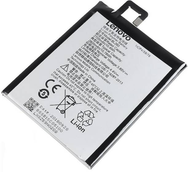 Facelift Mobile Battery For  Lenovo Vibe S1 Lite S1LA40 With 6 Months Warranty