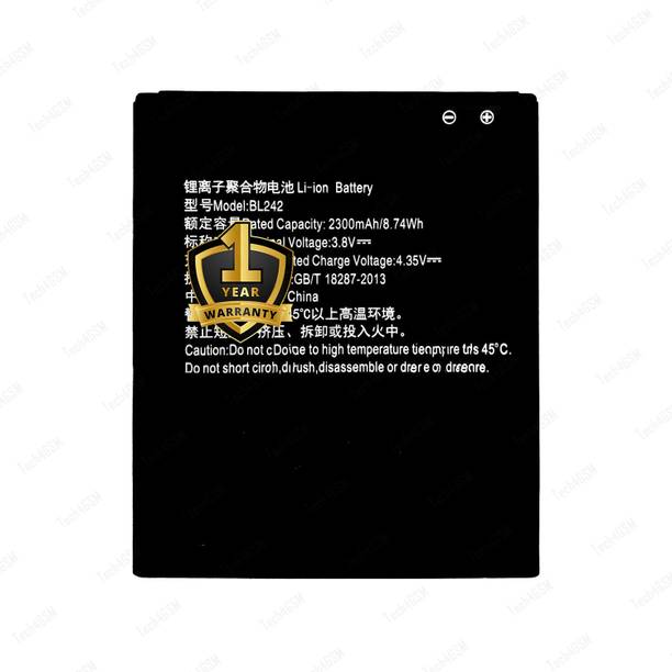 GSMArena Mobile Battery For  Lenovo BL242 Lenovo A6000, A6010, K3, K30-W, A3860, A3580, A3900