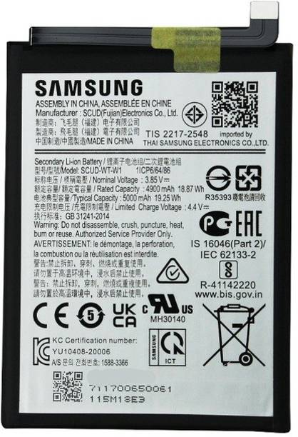 Facelift Mobile Battery For  Samsung A22 5G, F42 5G With 6 Months Warranty