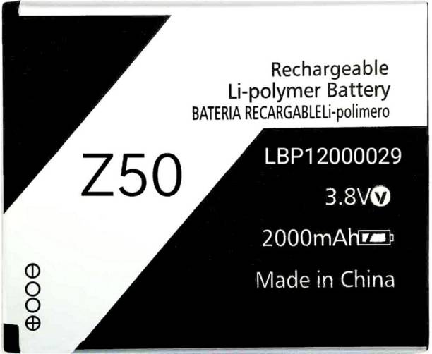 AEkert Mobile Battery For  Lava Z50 / LBP12000029 / 2000mAh