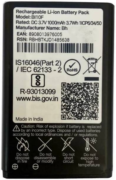 APTIVOS Mobile Battery For  LYF bharat