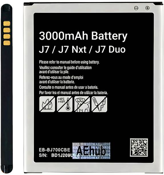 AEHUB Mobile Battery For  Samsung Galaxy J7 / J7 Nxt / J7 Duo / 3000mAh