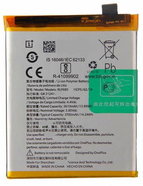 Facelift Mobile Battery For Oneplus 7 / 6T GM1901 GM1900 GM1905 GM1903 With 6 Months Warranty