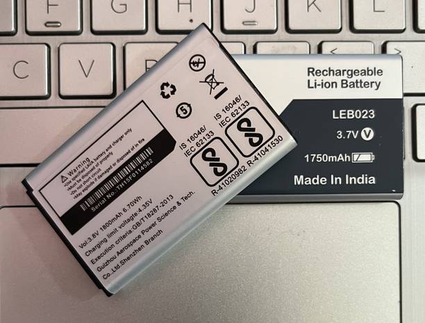 VEHUB Mobile Battery For  Compatible Lava A1200 / A3 / Captain K2 / Leb023-(1750mAh)