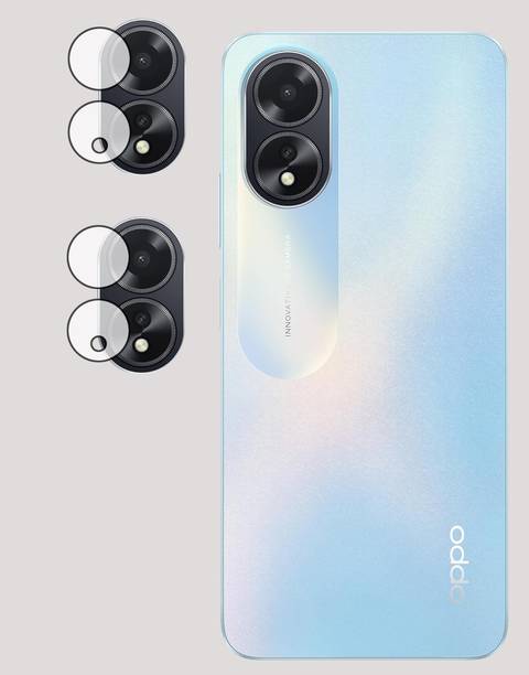 EJZATI Back Camera Lens Glass Protector for OPPO A18, BACK CAMERA LENS PROTECTOR