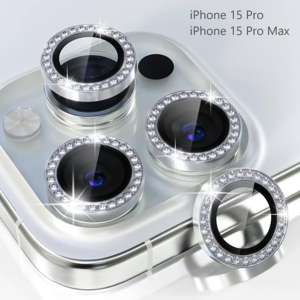 MVYNO Back Camera Lens Ring Guard Protector for iPhone 15 Pro & 15 Pro Max