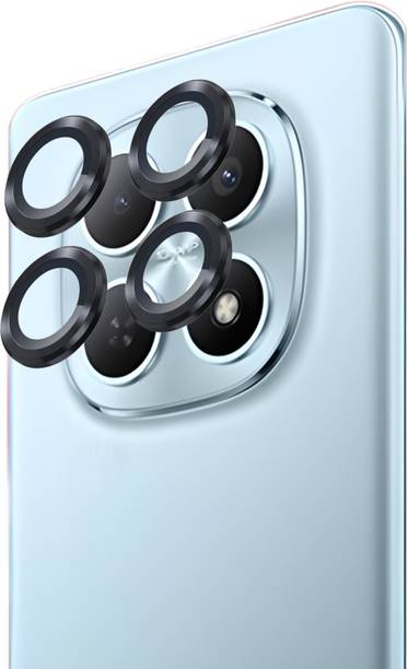 BAlpha Back Camera Lens Glass Protector, Camera Lens Ring Guard Protector for Redmi Note 15 5G - Scratch-Resistant, 9H Tempered Camera Glass, HD Clarity Black