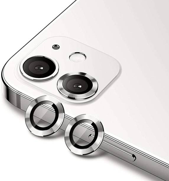 Casesily Camera Lens Protector for Apple iPhone 12 Metal Ring Protector (Independent Lens Protection)