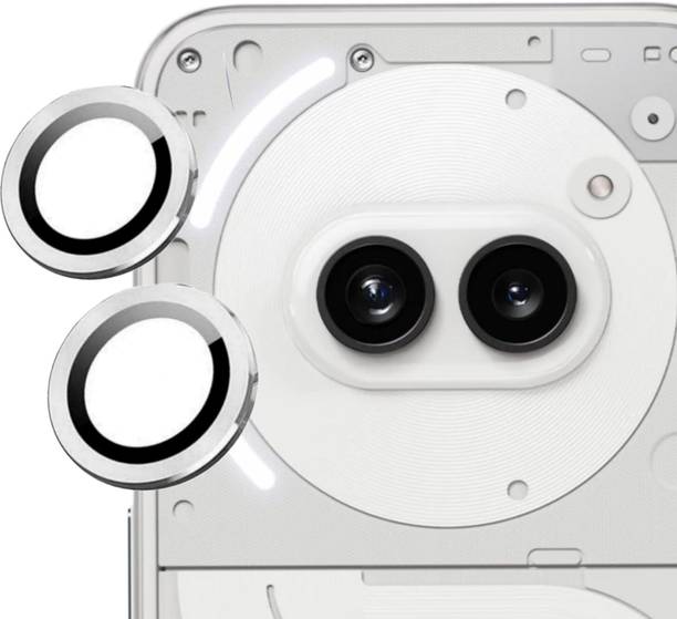 Tech Konnect Back Camera Lens Ring Guard Protector for Nothing Phone 2a, Silver Camera Ring Protector For Nothing Phone (2a)
