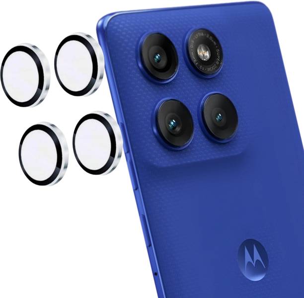 SCRENZO Back Camera Lens Ring Guard Protector for Moto Edge 60 Pro 5G Camera Ring Protector For Motorola Edge 60 Pro