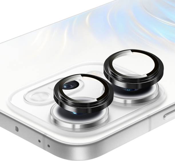 MOBCART Back Camera Lens Glass Protector, Camera Lens Ring Guard Protector for Oppo Reno 14 5G – 9H Tempered Glass, HD Clarity, Scratch-Resistant, Black Ring