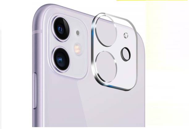 Fovtyline Back Camera Lens Glass Protector for Apple iPhone 11, (FULL COVER ON CAMERA)