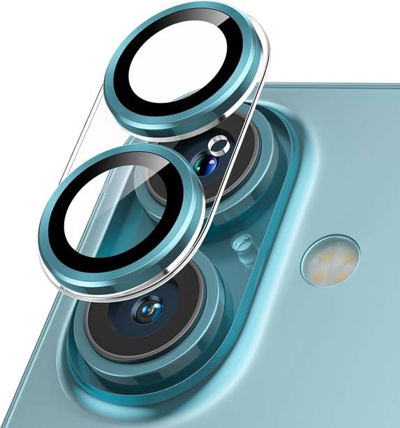 CASEKOO Back Camera Lens Glass Protector for iPhone 16, iPhone 16 Plus