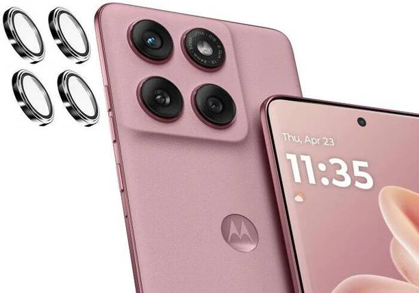 Besmon Back Camera Lens Ring Guard Protector for motorola edge 60 fusion